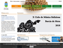 Tablet Screenshot of concellodecovelo.es